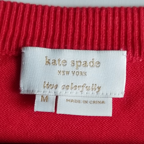 Kate Spade Sweaters Kate Spade Intarsia Bow Cardigan Poshmark
